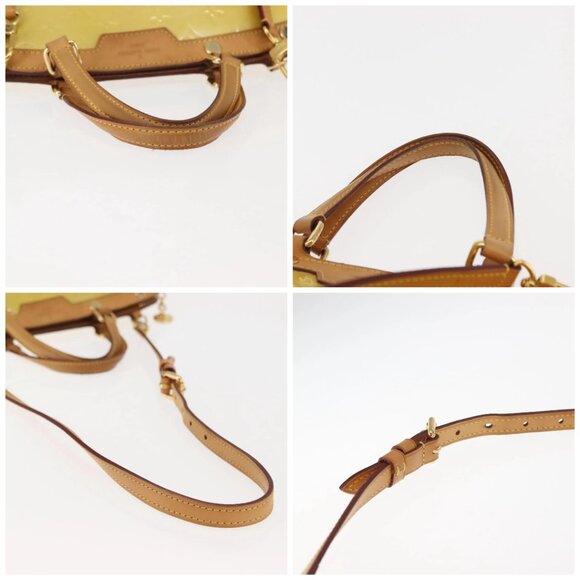 LOUIS VUITTON Monogram Vernis Blair MM Bag 2way Citrin M90108 LV Auth 145836 - Picture 16 of 16